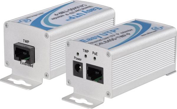 Renkforce dvoulinkový dosah (max.): 500 m s funkcí PoE 100 MBit/s