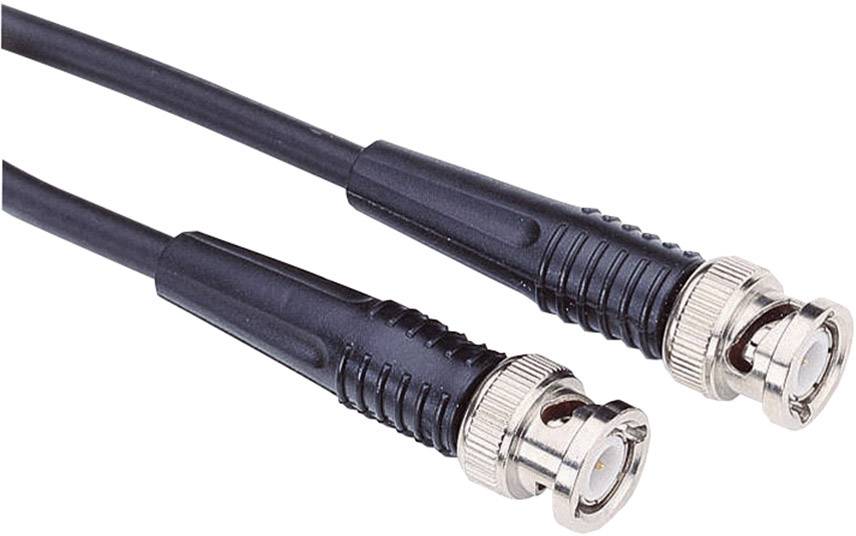 Testec 81021 BNC měřicí kabel 1.00 m černá-0