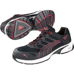 Bezpečnostní obuv S1P PUMA Safety FUSE MOTION RED LOW HRO SRA 642540, vel.: 40, černá, červená, 1 pár