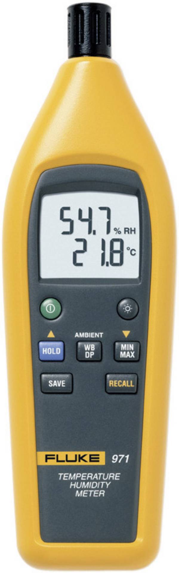 Fluke 971 vlhkoměr vzduchu (hygrometr), 10 % rF-90 % rF, Funkce dataloggeru , detektor bodu tání/plísně