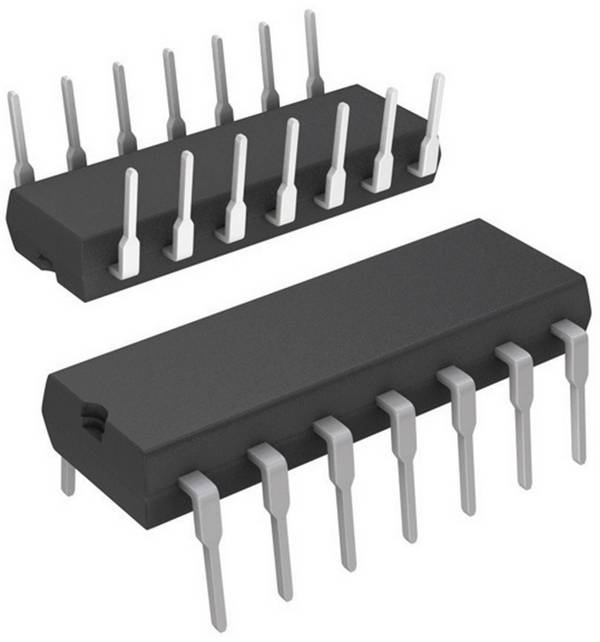 Microchip Technology MCP42010-I/P digitální potenciometr lineární volatilní PDIP-14