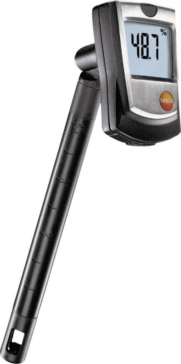 testo 605-H1 vlhkoměr vzduchu (hygrometr), Kalibrováno dle (ISO), 5 % rF-95 % rF, detektor bodu tání/plísně