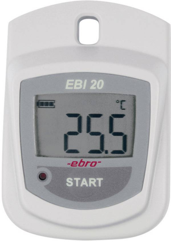 ebro EBI 20-T1 teplotní datalogger Kalibrováno dle (DAkkS), veličiny: teplota -30 do 70 °C