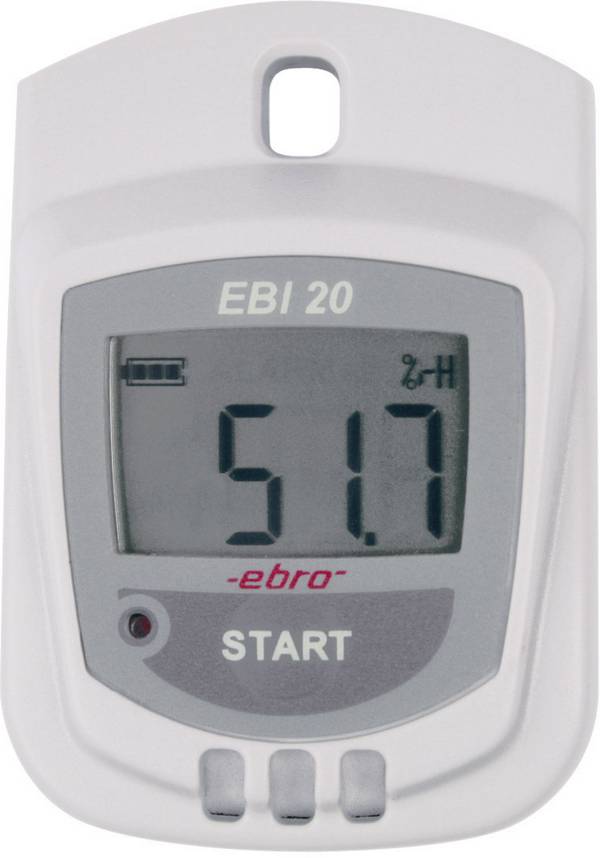 ebro EBI 20-TH1 multifunkční datalogger vlhkost vzduchu, teplota -30 do +70 °C 0 do 100 % rF