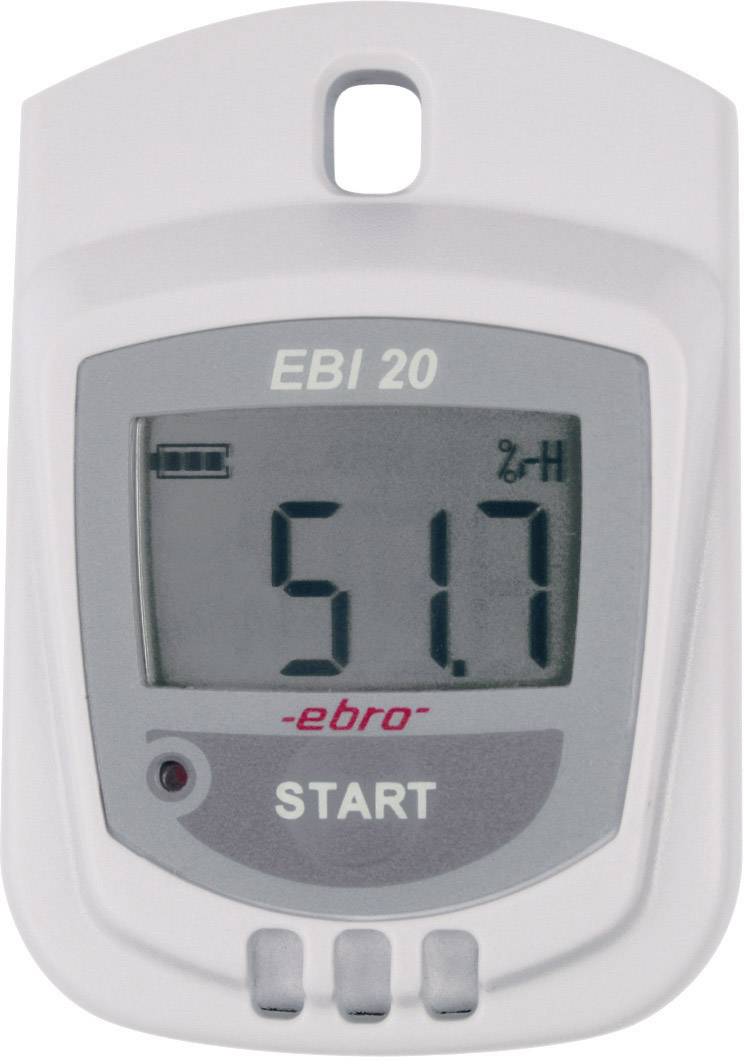 ebro  1601-0044-Z  EBI 20-TH1  multifunkční datalogger Měrné veličiny vlhkost vzduchu, teplota  -30 do +70 °C  0 do