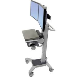 Ergotron Neo-Flex® Dual WideView WorkSpace 2násobný TV kolečkový vozík 25,4 cm (10") - 55,9 cm (22") odkládací místo na klávesnici, otočný