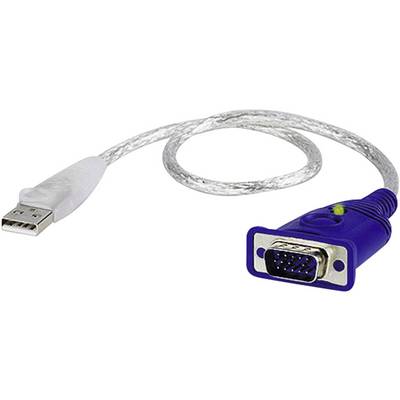 USB-VGA adaptér, který převádí digitální signály z USB portu na analogové VGA signály pro monitory.