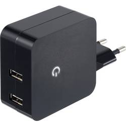 USB síťový adaptér Voltcraft SPS-2400/2+, 2x 2400 mA