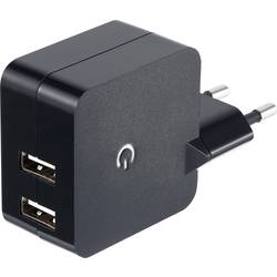 Síťový adaptér s USB Voltcraft SPS-2400/2, 5 V, 2x 1,2 A
