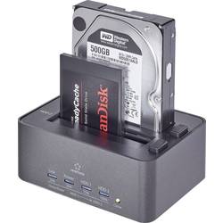 Dokovací stanice pro pevný disk Renkforce rf-docking-08 RF-3039975, SATA, USB 3.0