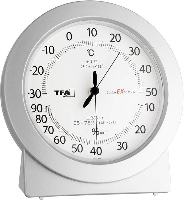 TFA Dostmann Analog vlhkoměr vzduchu (hygrometr), 10 % rF-99 % rF