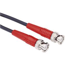 Merací kábel BNC Testec 81012 RG58, 0.5 m, červený