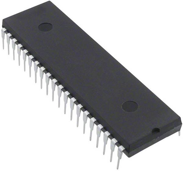Microchip Technology TC7117CPL PMIC ovladač displeje LED 7segmentový A/D 3,5 číslic 800 µA PDIP-40