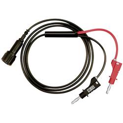 Měřicí kabel Testec 8075-50-100-S, 1 m, černá/červená