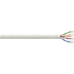 Sieťový kábel ethernetový CAT 6 LogiLink U/UTP, 4 x 2 x 0.13 mm², sivá, 305 m