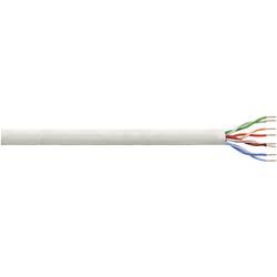 Sieťový kábel ethernetový CAT 5e LogiLink U/UTP, 4 x 2 x 0.205 mm², sivá, 305 m