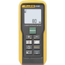 Laserový měřič vzdálenosti Fluke 419D, Rozsah měření (max.) 80 m