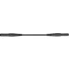 Merací silikónový kábel Multicontact XMS-419, 2,5 mm², čierny, 0,5 m