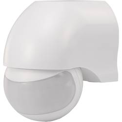 Detektor pohybu PIR Renkforce 1034069, 160 °, relé, bílá, IP44