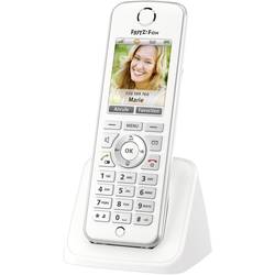 Bezdrátový VoIP telefon AVM FRITZ!Fon C4 für FRITZ!Box, bílá, stříbrná