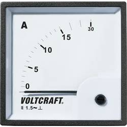 Analogové panelové měřidlo VOLTCRAFT AM-72X72/15A 15 A