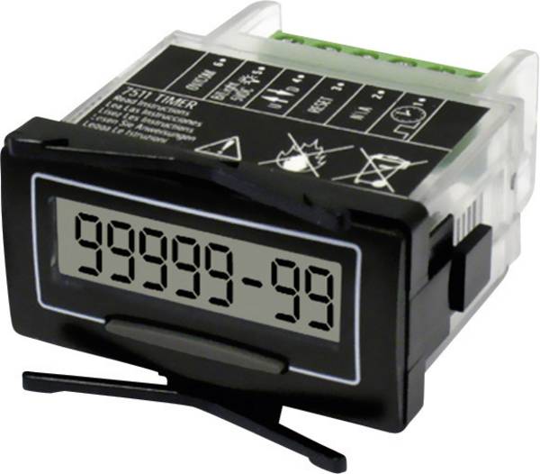 Trumeter 7511 počítadlo provozních hodin  8místný
