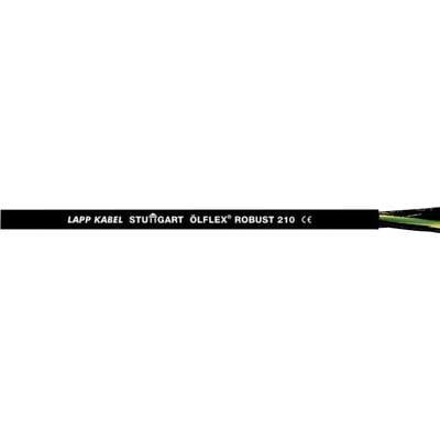Černý kabel s bílým textem: 'Lapp Kabel Stuttgart Ölflex Robus 210 CE'.