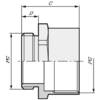 Prodlužovací systém LAPP SKINDICHT ZS-XL PG 11, 52020930, PG11, polyetylén, přírodní, 100 ks