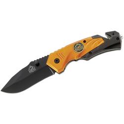 Záchranářský nůž Drop Point, černá PumaTec TEC Drop Point černá, oranžová