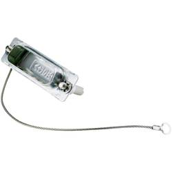 Záslepka D-SUB konektoru pro D-SUB kolíková lišta 9pólová Conec 16-000950, 16-000950, stříbrná, 1 ks