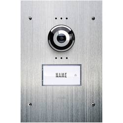 Venkovní jednotka pro domácí videotelefon m-e VDV-910, 1 rodina, nerez