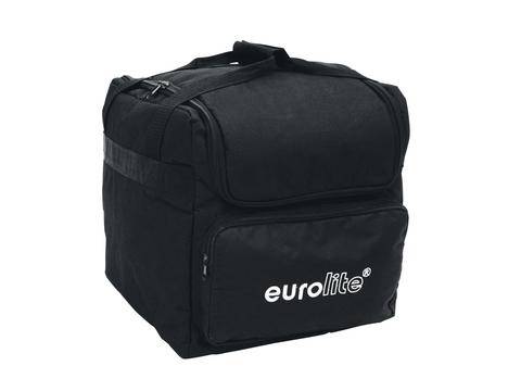 Černá taška na nošení s logem 'eurolite' na přední straně, ideální pro přepravu vybavení.