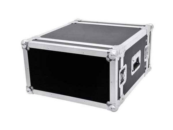 Omnitronic Rack Profi 19palcový rack 6 U dřevo s rukojetí