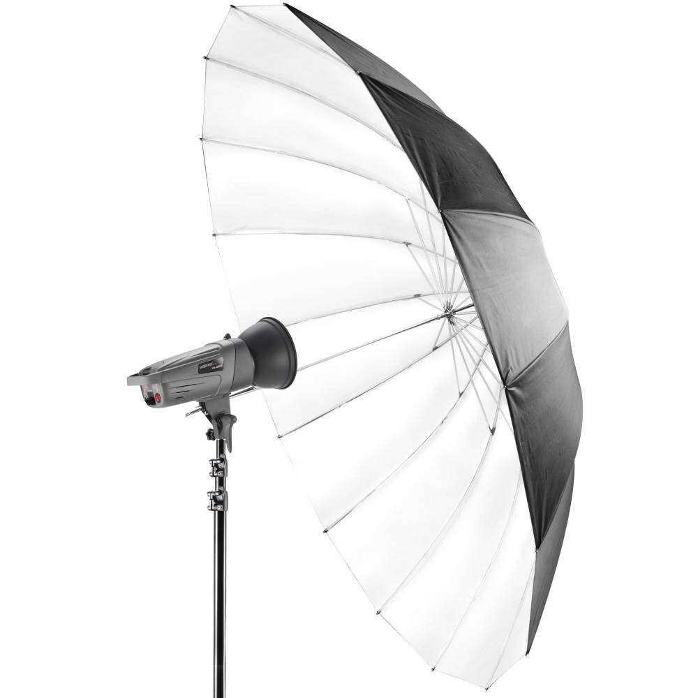 Walimex Pro schwarz/weiß 17192 odrazný deštník (Ø) 180 cm 1 ks-3