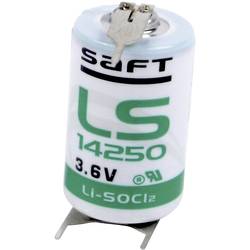 Špeciálny typ batérie 1/2 AA spájkovacie kolíky v tvare U lítiová, Saft LS 14250 3PFRP, 1200 mAh, 3.6 V, 1 ks