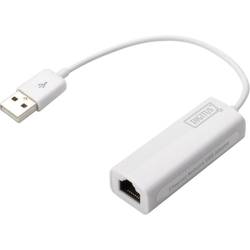 Sieťový adaptér 100 Mbit/s Digitus DN-10050-1 USB 2.0, LAN (10/100 Mbit / s)