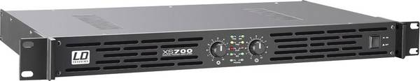 LD Systems LDXS700 PA zesilovač Výkon RMS na kanál při odporu 4 ohmy: 350 W
