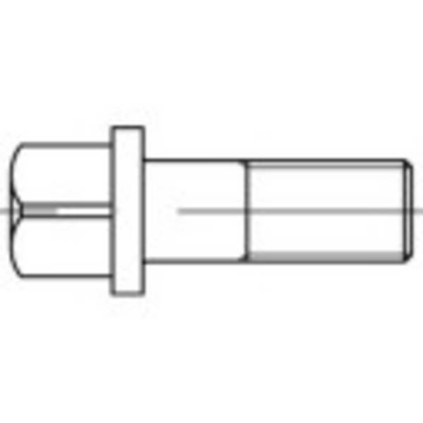 TOOLCRAFT  107937 čtyřhranné šrouby M10 30 mm čtyřhran DIN 478   ocel  50 ks