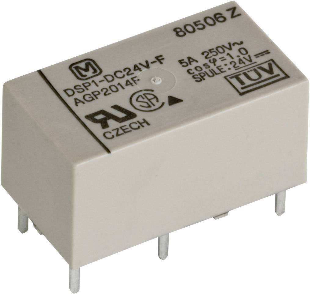 Panasonic DSP15FD, DSP15FD relé do DPS, monostabilní, 1 cívka, 125 V/DC, 250 V/AC, 5 A, 1 ks
