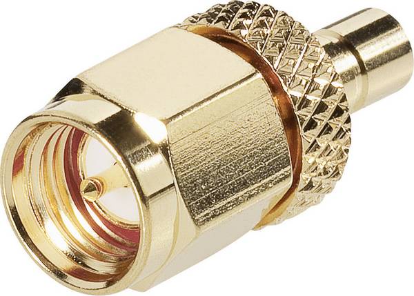 TRU COMPONENTS 1579528 SMB adaptér SMB zásuvka - SMA zástrčka 1 ks