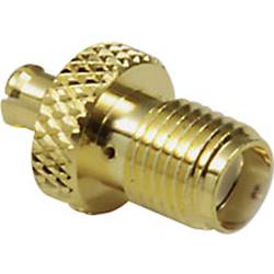 MCX zástrčka/zásuvka BKL 0416314, 50 Ω, adaptér rovný