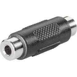 Jack audio adaptér TRU COMPONENTS 1582211, čierna