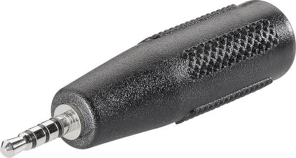 BKL Electronic 1102056 adaptér jack jack zástrčka 2,5 mm - jack zásuvka 3,5 mm stereo Pólů:4 1 ks