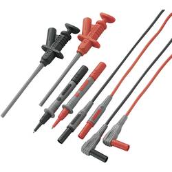 Sada měřicích kabelů Voltcraft MS-6, banánek 4 mm ⇔ banánek 4 mm, černá/červená, 1,2 m