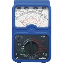 Metrix MX1 multimetr analogový ochrana proti tryskající vodě (IP65) CAT II 1000 V, CAT III 600 V
