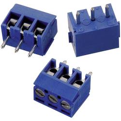 Šroubová svorkovnice Würth Elektronik WR-TBL 1031 691103110002, 1.31 mm², pólů 2, modrá, 1 ks