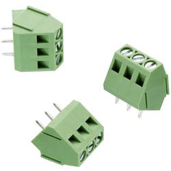 Skrutkovacia svorka Würth Elektronik WR-TBL 211 691211720003, 3.31 mm², Počet pinov 3, zelená, 1 ks