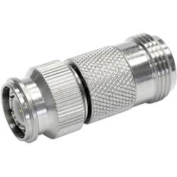 Adaptér TNC zástrčka/N zásuvka Telegärtner J01019A0008, PTFE, rovný
