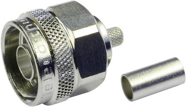 Telegärtner 100023911 100023911 N konektor zástrčka, rovná 50 Ω 1 ks