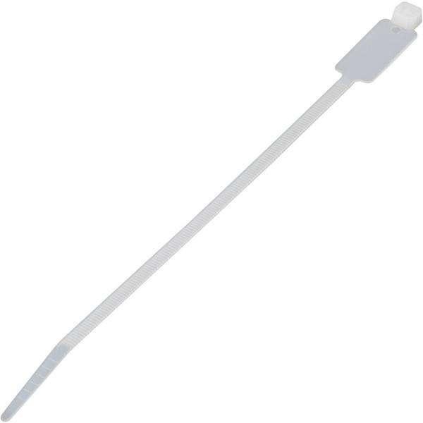 TRU COMPONENTS 1593126 TC-MCV-300203 značení kabelů  Potisknutelná plocha: 54.5 x 13 mm přírodní  100 ks